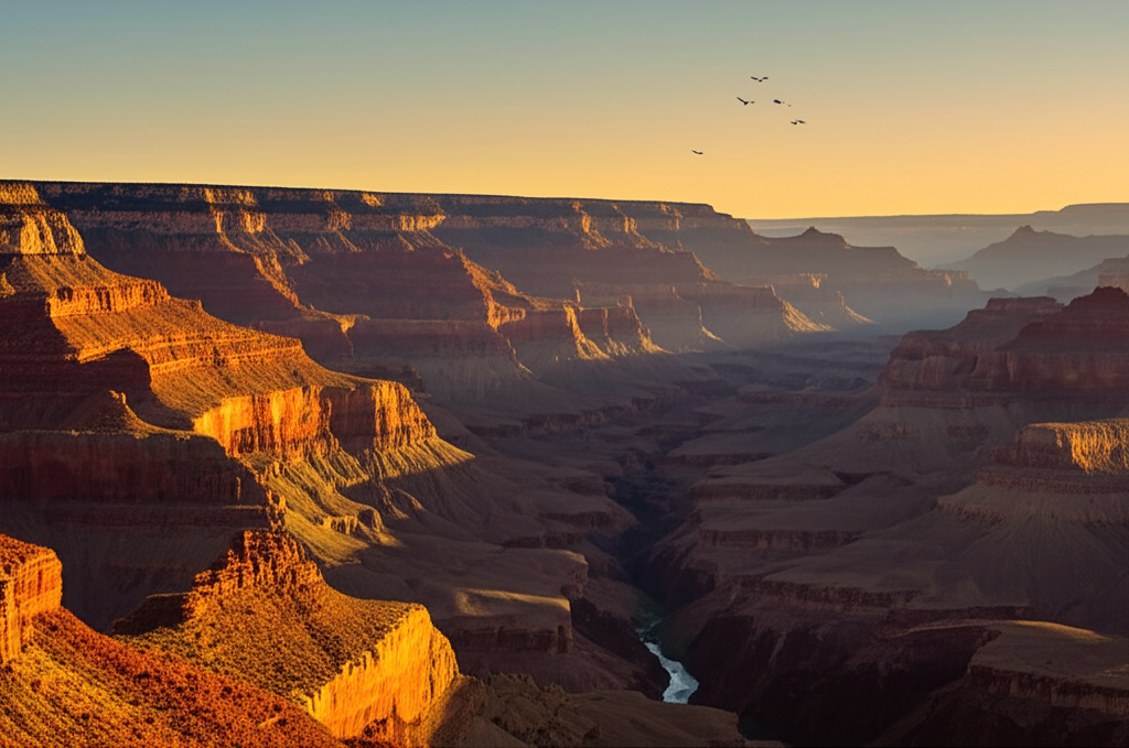 Grand Canyon at sunrise